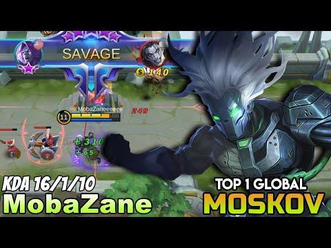SAVAGE!! BUILD ITEM MOSKOV TERSAKIT 2020 PALING SAKIT - TOP 1 GLOBAL MOSKOV MOBILE LEGENDS