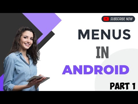 Menu in Android|Options menu|Context menu|Pop up menu|Android programming Malayalam