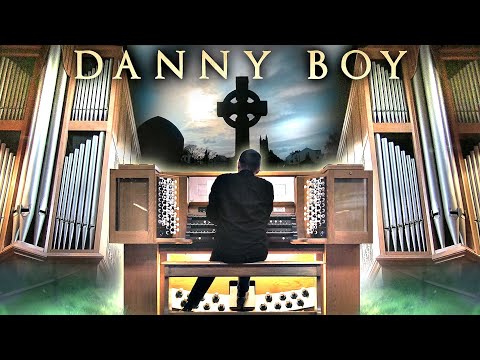DANNY BOY (OLD IRISH AIR) with Lyrics - ORGAN OF HOLYWOOD PARISH CHURCH - JONATHAN SCOTT