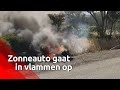 Zonneauto brandt uit in Australië, Brabantse makers met lege handen naar huis