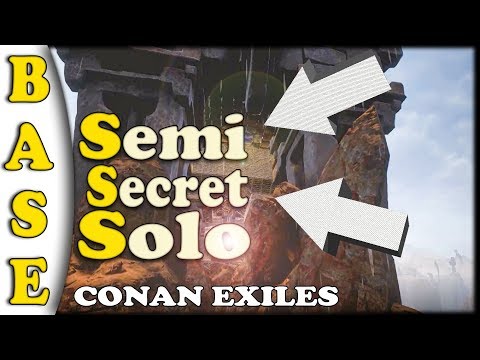 Semi Secret Solo Base - Conan Exiles