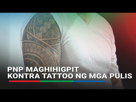 PNP maghihigpit kontra tattoo ng mga pulis ABS-CBN News