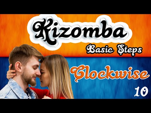Kizomba Tutorial 10 : Clockwise | Basic Steps in Kizomba with @ArmandLaviniaKizombaOfficial