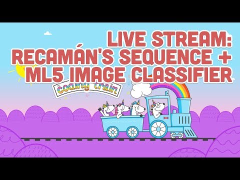 Live Stream #146: Recamán's Sequence + ml5 Image Classifier