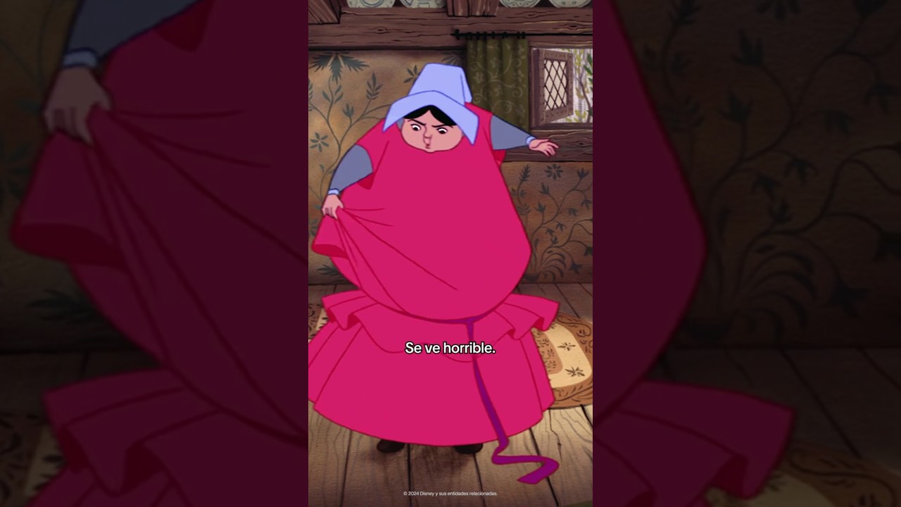 With this scene, Disney wasn't afraid of the funa😂🩷/ miszh lópez #disney #thesleepingbeauty