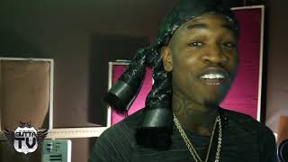 LilCJ Kasino First Time Playing Some Of GSO 3 For The Public In Studio With Rico Recklezz