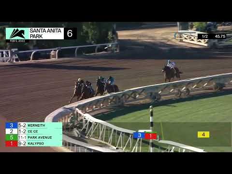 Santa Anita Park Carrera 6 (The Santa Monica Stakes Gr.2) - 5 de Febrero 2022