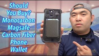 Should You Buy? Monocarbon Magsafe Carbon Fiber Phone Wallet