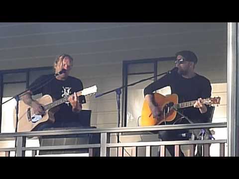 Jaagup Kreem ja Taavi Langi Austraalias akustiliselt.