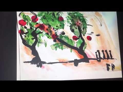 Bisera Boskailo - Bäume mit Gesichtern und Seele￼n