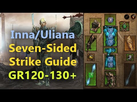 Inna/Uliana Seven-Sided Strike Hybrid Build Guide - GR120-130+ Solo Push