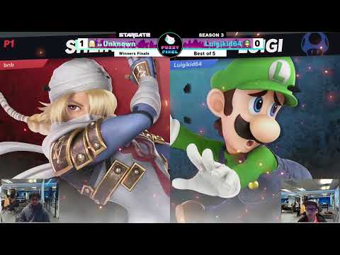 Unknown (Sheik) vs Luigikid64 (Luigi) -  Winners Semi-Final  - Stargate #30