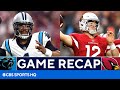Panthers vs Cardinals: Cam Newton scores 2 TD as Panthers get huge win in Arizona | CBS Sports HQ