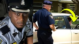 Cop Pulls Over a Car, But When Driver Rolls Down Window, Something AMAZING Happens!