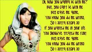 Nicki Minaj Letcha Go Lyrics Video