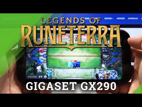 Legends of Runeterra Game Test on GIGASET GX290 – Gameplay / Performance Checkup