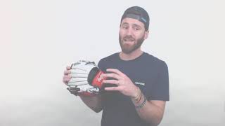 Video thumbnail: Rawlings HOH Mark of a Pro 11.5" Baseball Glove: SP204-6WS