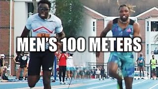 Noah Lyles VS. Joseph Fahnbulleh! || 2024 Tom Jones Invite - Men's 100 Meters