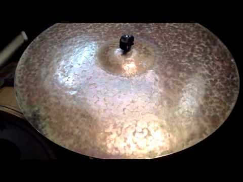 22 Turk, 2766g - Handcrafted Cymbals by Craig Lauritsen