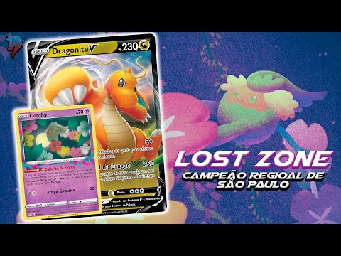 LOST ZONE BOX COM DRAGONITE V CAMPEÃO DO REGIONAL DE SÃO PAULO - Gameplay Pokémon TCG Live