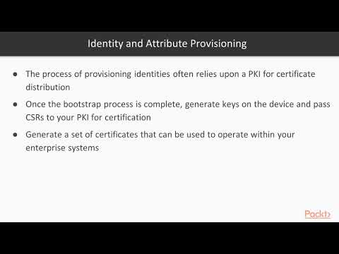 Security Engineering for the IoT The Device Identity Lifecycle|packtpub com