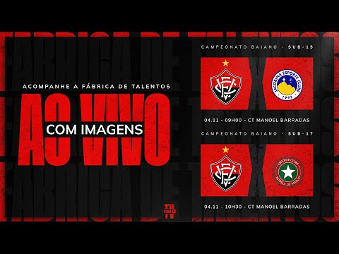 🎥 AO VIVO E COM IMAGENS: RODADA DUPLA | SUB-15 E SUB-17 | QUARTAS DE FINAL DO BAIANO 2025