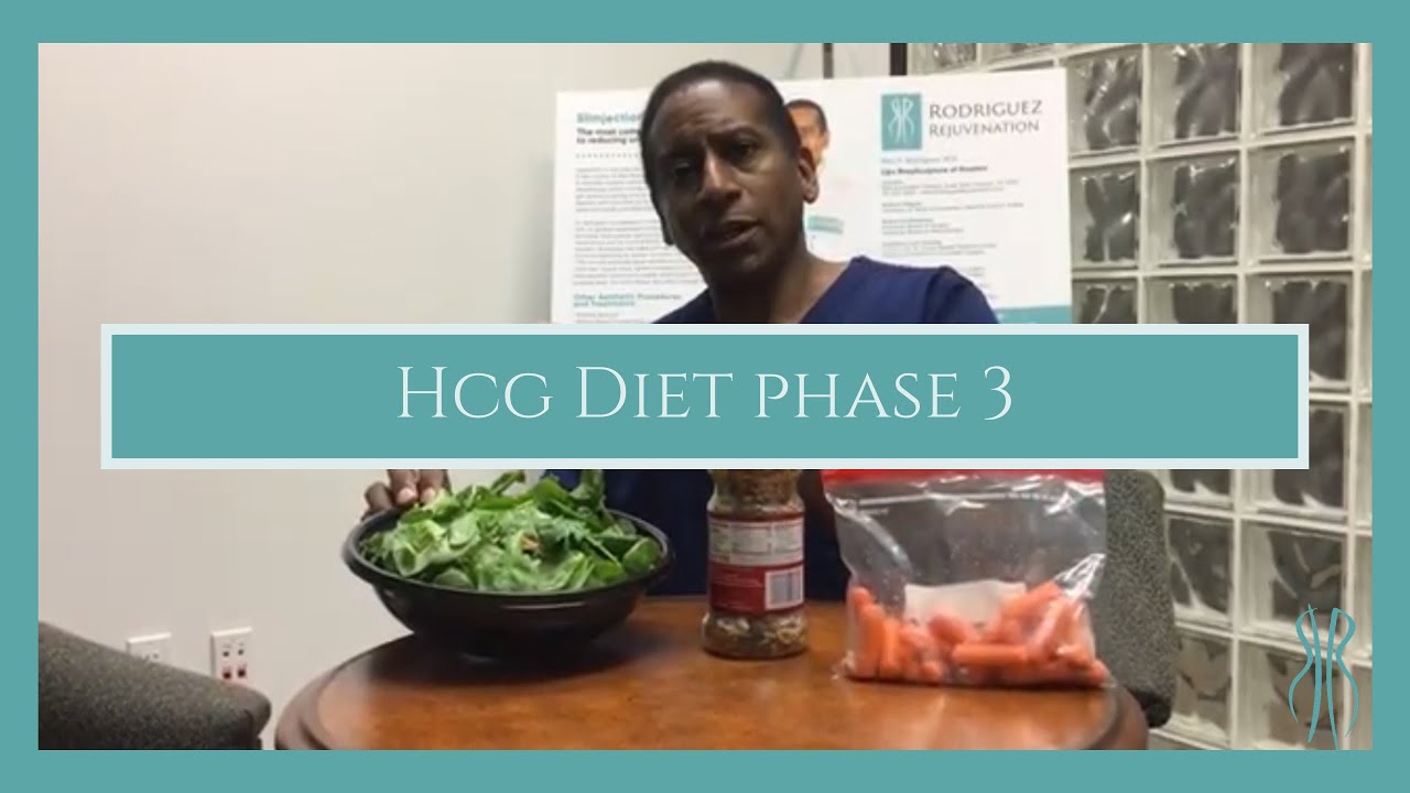 How many calories should you eat on Phase 3 hCG?