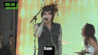 Breathe Carolina "Hit and Run" (Live @ Warped Tour 2012)