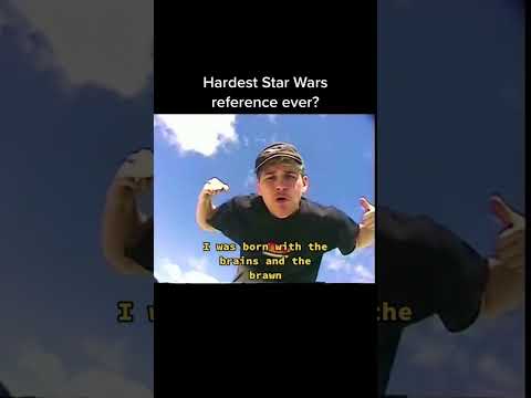 Still gotta be one of the hardest Star Wars references
