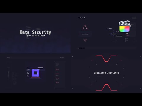 Data Security Modular Template for Final Cut Pro — MotionVFX