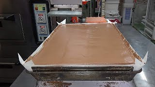How Giant Chocolate Jiggly Cakes Are Made
