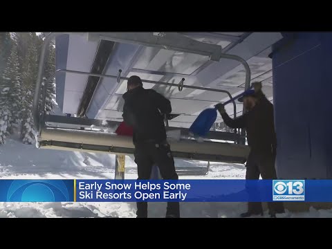 More Sierra Ski Resorts Opening Early After Snow
