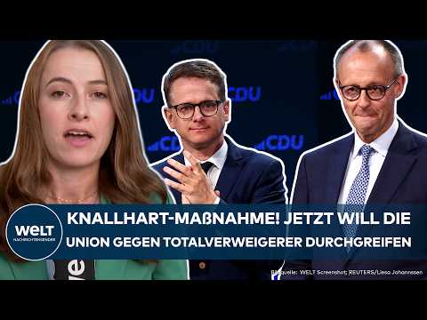 DEUTSCHLAND: "Klingt ganz anders" Uneinigkeit in der Union? Jetzt widerspricht Linnemann Merz!