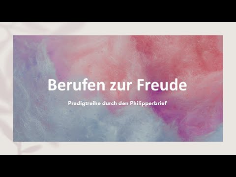 Philipper 1, 12-26 | Christus ist mein Leben | Rudi Tissen | 02.03.2025