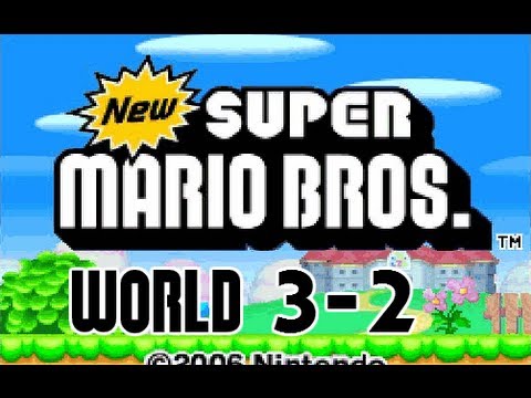 New Super Mario Bros. - World 3-2 (Secret Exit)