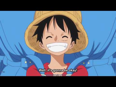 Luffy Jumps Off Zou [HD] - OnePiece (Eng:Sub)