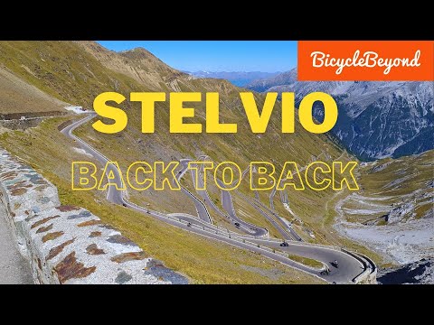 L'iconico Passo dello Stelvio da entrambi i lati: uno dopo l'altro!
