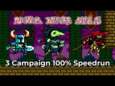 Never Before Seen - Shovel Knight Campaigns