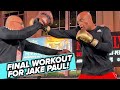 ANDERSON SILVA SHARP AS A RAZOR IN FINAL WORKOUT VS JAKE PAUL - READY TO FINALLY END HIM
