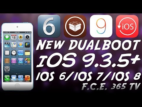 How to DualBoot Any iPhone (32-Bit) iOS 9.3.5 With iOS 6.0, iOS 6.x and iOS 7.x Video