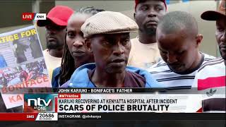Scars of Police Brutality: Father to Boniface Kariuki Addresses Press at KNH