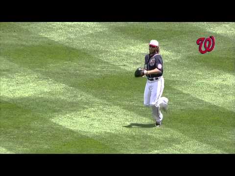 2013/07/04 Nationals cut down runner