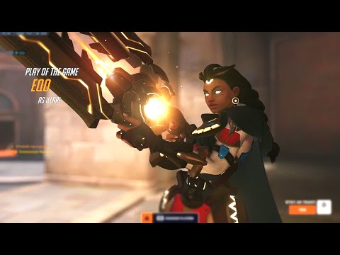 EQO ILLARI GAMEPLAY - POTG! [ OVERWATCH 2 SEASON 6 TOP 500 ]
