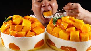 달콤한 망고가 가득 투썸플레이스 망고생 먹방~!!  Mango Cream Cake