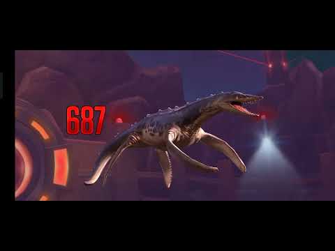 MEGALODON vs Colossus 04 / Jurassic world the game #1547