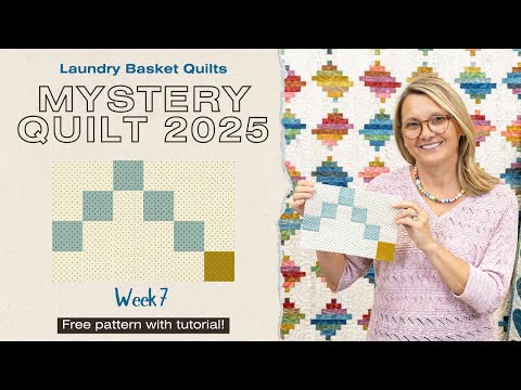 2025 Mystry Quilt - Week 7 - How to Make a Step Block