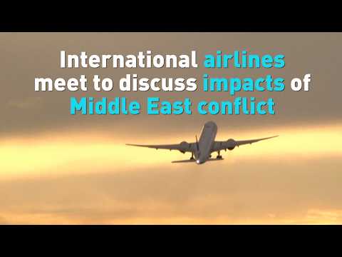 International airlines  meet to discuss impacts of Middle East conflict