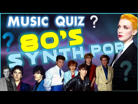 80's Synth Pop Music Quiz 🎵| Guess The Song
