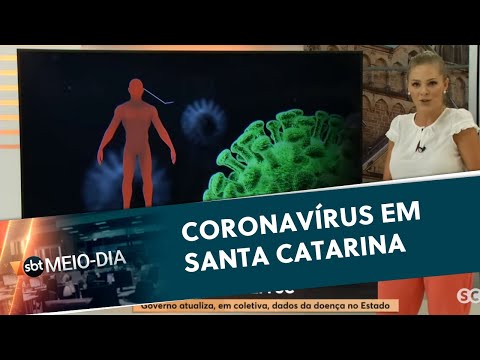 Coronavírus em SC  | SBT Meio-Dia (20/03/20)