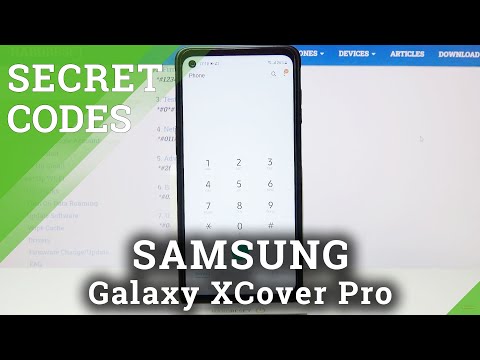Secret Codes SAMSUNG Galaxy XCover Pro - Testing Menu / Service Mode